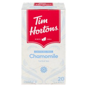 Wholesale Tim Hortons Chamomile Tea Caffin Free 20ct (12.8g)