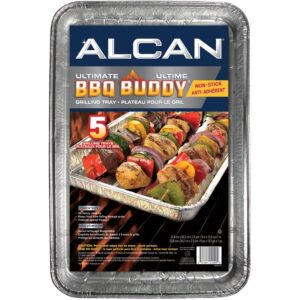 Wholesale Alcan BBQ Non-stick Aluminum Foil Pan (5PK)