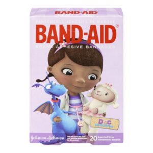 Wholesale Band-Aid Adhesive Bandages DocMcStfnAsrtd(20')