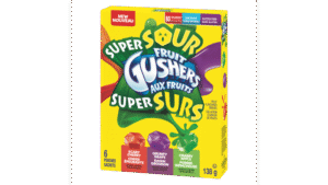 Wholesale Betty Crocker Gushers Super Sour 6ct (138g)