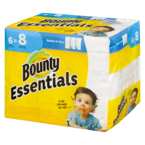 Wholesale Bounty Essentials Paper Towels SAS 6BR=8R 2 Ply (83S)