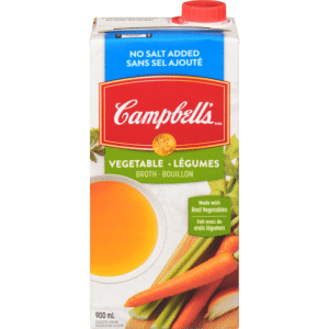 Wholesale Campbell's Vegetable Broth No Salt (900ml)