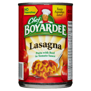Wholesale Chef Boyardee Lasagna Canned Pasta (425g)