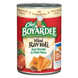 Wholesale Chef Boyardee Mini Ravioli Canned Pasta (425g)