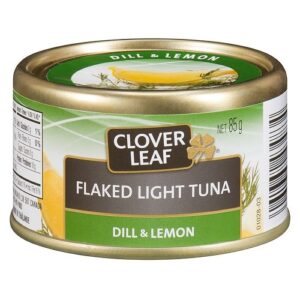 Wholesale Clover Leaf Flaked Light Tuna w/Dill & Lemon (85g)