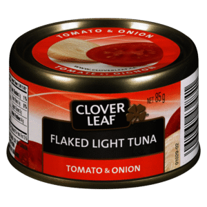 Wholesale Clover Leaf Flaked Lt Tuna Tomato & Onion (85g)