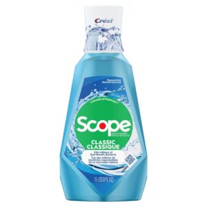Wholesale Crest Scope Mouthwash Cool Peppermint (1L)