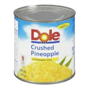 Wholesale Dole Crushed Pineapple in Juice (398ml)