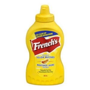Wholesale French's Yellow Mustard Squeeze (400ml)