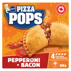 Wholesale Pillsbury Pizza Pops Pepperoni Bacon 4Ct (380g)