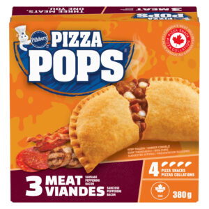 Wholesale Pillsbury Pizza Pops 3 Meat 4Ct (380g)