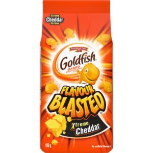 Wholesale Goldfish Baked Cracker Xtreme Cheddar(180g)
