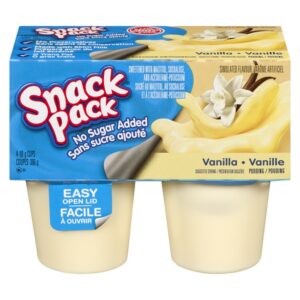 Wholesale Hunt's NSA Vanilla  Puddings Snack Pk (4's)