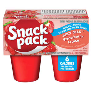 Wholesale Hunt's Rd Sugar Strawberry Juicy Gels Snack Pk (4's)