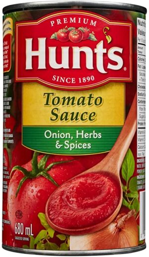 Wholesale Hunt's Tomato Sauce Onion Herbs&Spices (680ml)