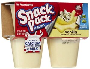 Wholesale Hunt's Vanilla Pudding Snack Pack (4's)