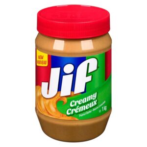 Wholesale JIF Creamy Peanut Butter (1kg)