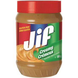 Wholesale JIF Creamy Peanut Butter  (500g)