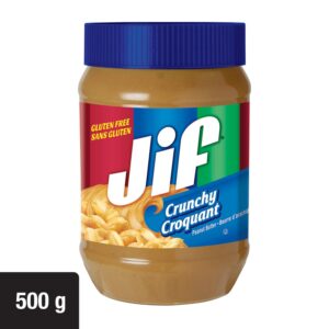 Wholesale JIF Crunchy Peanut Butter (500g)