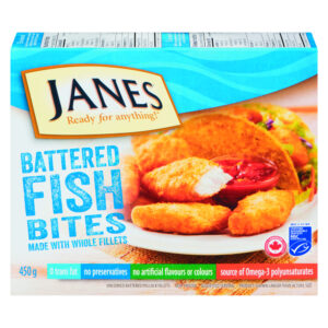 Wholesale Janes Battered Fish Bites (450g)