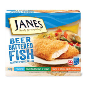 Wholesale Janes Beer Battered Fish (450g)