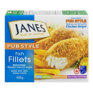 Wholesale Janes Pub Style Fish (450g)