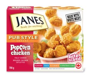 Wholesale Janes Pub Style Popcorn Chicken (700g)