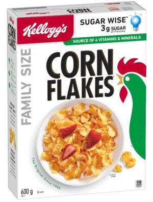 Wholesale Kellogg's Corn Flakes Cereal Family Pack (600g)