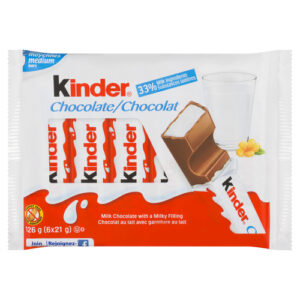 Wholesale Kinder Chocolate T6 (126g)
