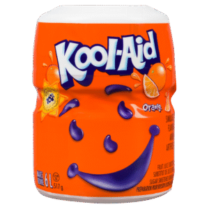 Wholesale Kraft Kool-Aid Sugar Sweetened Drink Mix Orange (517g)