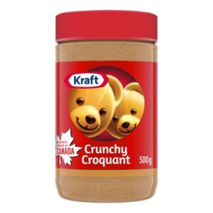 Wholesale Kraft Peanut Butter Crunchy (500g)