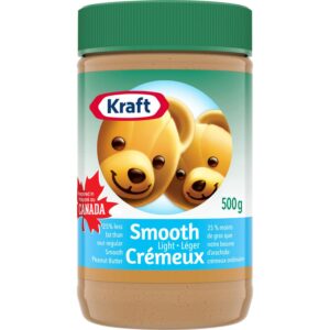Wholesale Kraft Peanut Butter Smooth Light (500g)