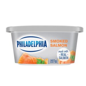 Wholesale Kraft Philadelphia Cream Cheese Smok Salm (227g)
