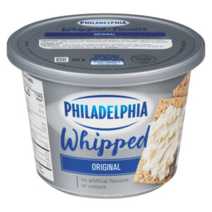 Wholesale Kraft Philadelphia Cream Cheese Whipped Plain (227g)
