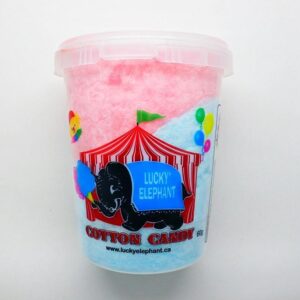 Wholesale Lucky Elephant Pre-packaged Cotton Candy Tub (60g)