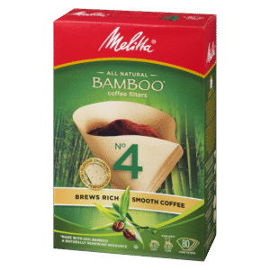 Wholesale Melitta Cone Coffee Filter Bamboo #4 (80's)