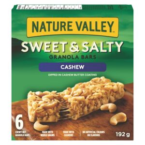 Wholesale Nature Valley Sweet & Salty Cashew 6ct (192g)