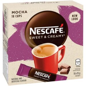 Wholesale Nescafe Sweet & Creamy Mocha Coffee (18x19g)