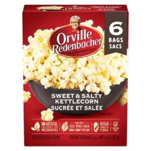 Wholesale Orville Rdb's Popcorn Sweet&Salty Kettlecorn(492g)