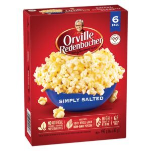 Wholesale Orville Redenbacher's Popcorn Simply Salted (492g)