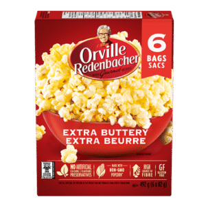 Wholesale Orville Redenbacher's Popcorn Extra Buttery (492g)