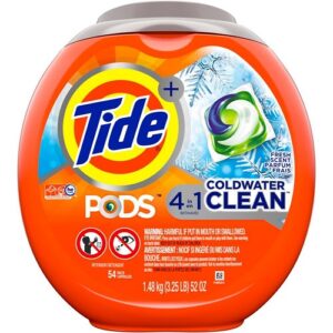 Wholesale Tide Pods Cold Water 4in1 54 ct (1.48 kg)