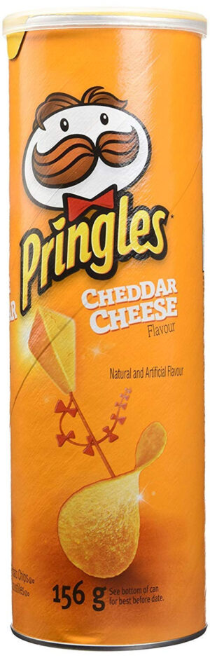 Wholesale Pringles Chips Cheddar Cheese (156g)