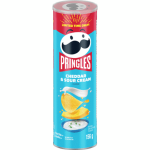 Wholesale Pringles Chips Cheddar & Sour Cream (156g)