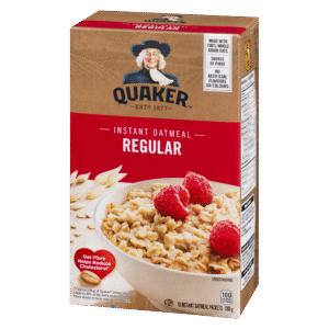 Wholesale Quaker Instant Oatmeal Regular (280g)
