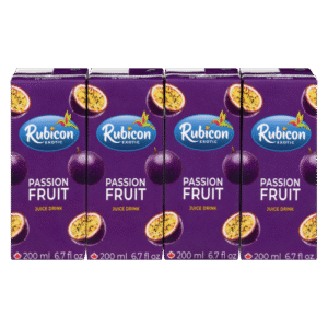 Rubicon Passion Fruit Juice Tetra(4x200ml)