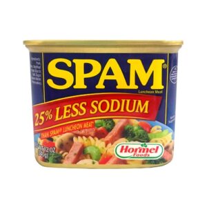 Wholesale SPAM Luncheon Meat Low Sodium 25% (340g)