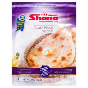 Wholesale Shana Frozen Naan Plain (300g)