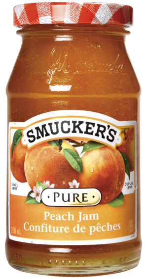 Wholesale Smuckers Pure Peach Jam (250ml)