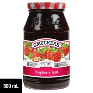 Wholesale Smuckers Pure Raseberry Jam (500ml)
